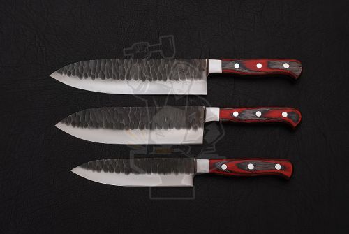 CARBON STEEL CHEF SET (03 PEICE)