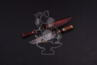 CARBON STEEL BOWIE KNIFE