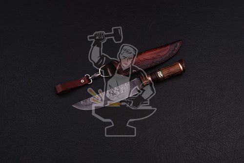 CARBON STEEL BOWIE KNIFE