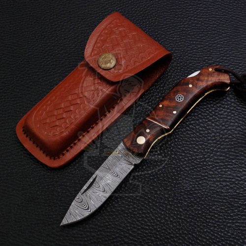 DAMASCUS FOLDING KNIFE