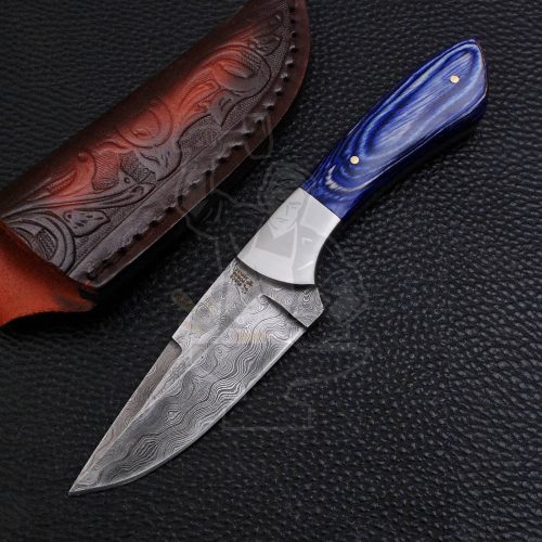 DAMASCUS SKINNER KNIFE
