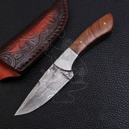 DAMASCUS SKINNER KNIFE