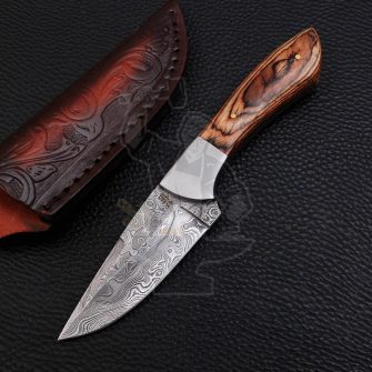 DAMASCUS SKINNER KNIFE