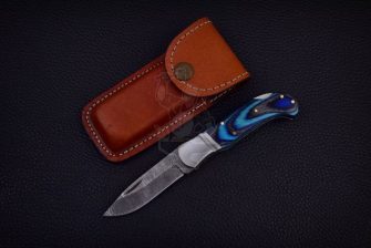 Damascus Steel Pocket Knife