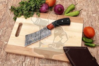 Damascus Cleaver