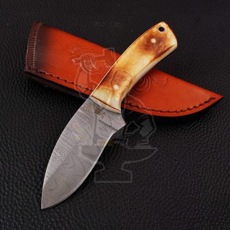 DAMASCUS SKINNER KNIFE