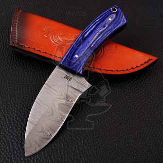 DAMASCUS SKINNER KNIFE