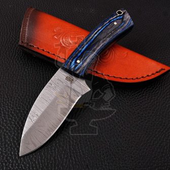 DAMASCUS SKINNER KNIFE