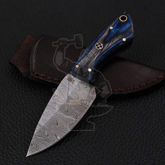 DAMASCUS SKINNER KNIFE