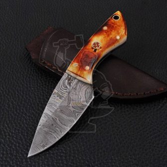 DAMASCUS SKINNER KNIFE