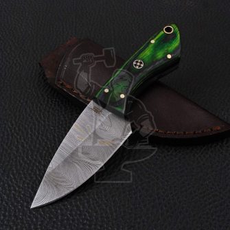 DAMASCUS SKINNER KNIFE