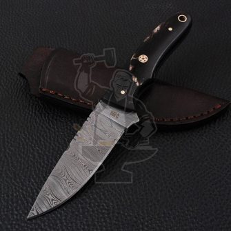 DAMASCUS SKINNER KNIFE