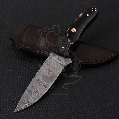 DAMASCUS SKINNER KNIFE