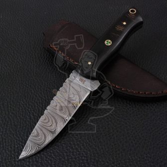 DAMASCUS SKINNER KNIFE
