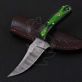 DAMASCUS SKINNER KNIFE