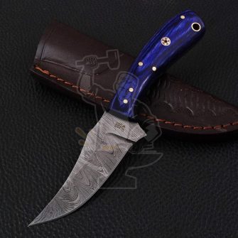 DAMASCUS SKINNER KNIFE