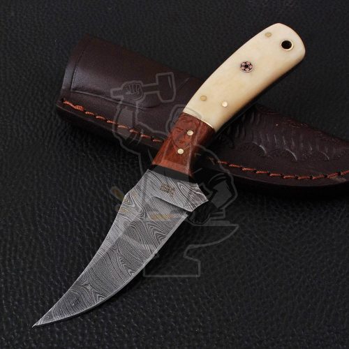 DAMASCUS SKINNER KNIFE
