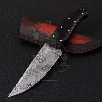 DAMASCUS SKINNER KNIFE