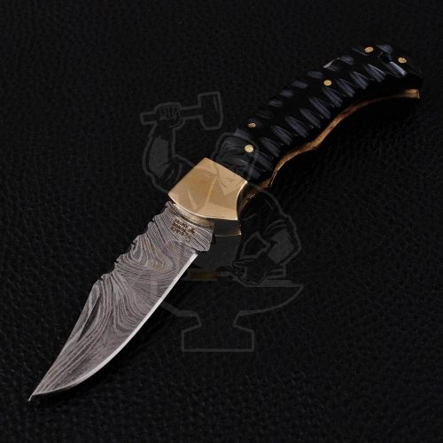 DAMASCUS FOLDING KNIFE