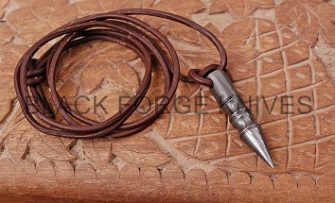 DAMASCUS BULLET PENDANT
