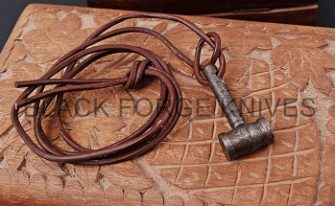DAMASCUS HAMMER PENDANT