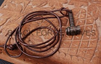 DAMASCUS HAMMER PENDANT