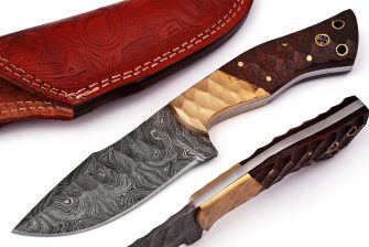 DAMASCUS HUNTING KNIFE