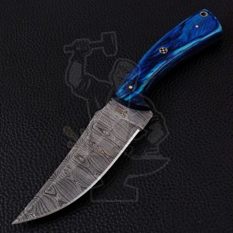 DAMASCUS SKINNER KNIFE