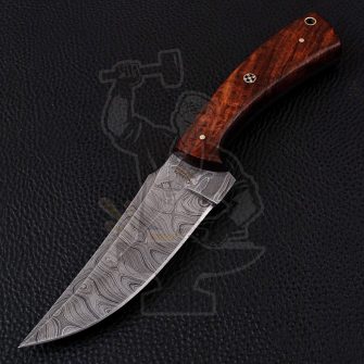 DAMASCUS SKINNER KNIFE