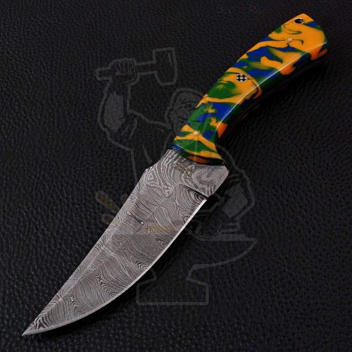 DAMASCUS SKINNER KNIFE