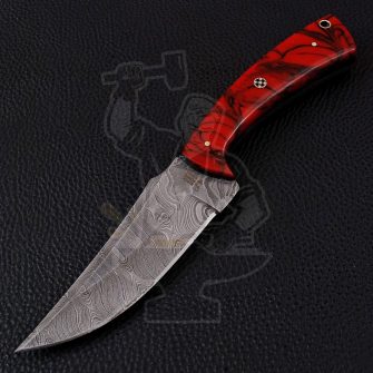 DAMASCUS SKINNER KNIFE