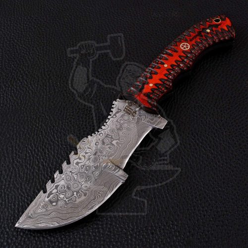 DAMASCUS TRACKER KNIFE