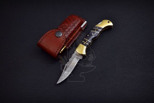 DAMASCUS FOLDING KNIFE