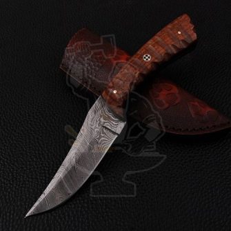 DAMASCUS SKINNER KNIFE