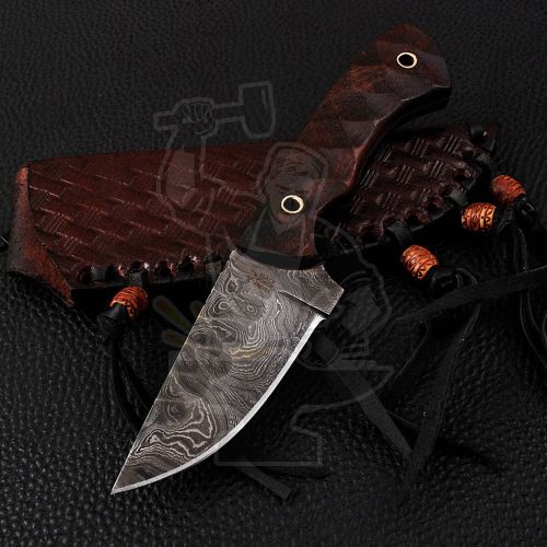 DAMASCUS SKINNER KNIFE