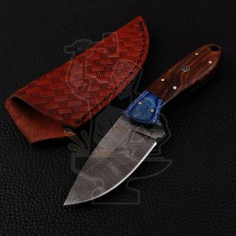 Damascus SKINNER KNIFE