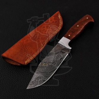 Damascus SKINNER KNIFE