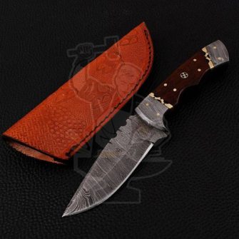 DAMASCUS SKINNER KNIFE