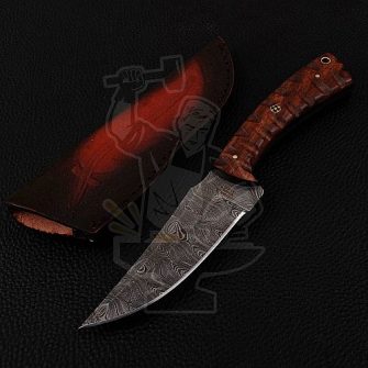 DAMASCUS SKINNER KNIFE