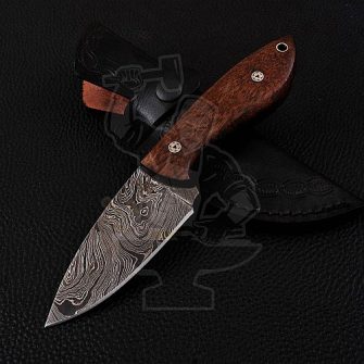 DAMASCUS SKINNER KNIFE