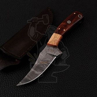 DAMASCUS SKINNER KNIFE