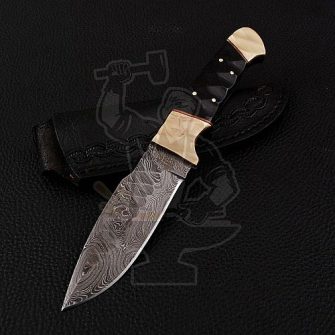 DAMASCUS SKINNER KNIFE