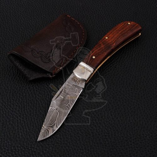 DAMASCUS FOLDING KNIFE