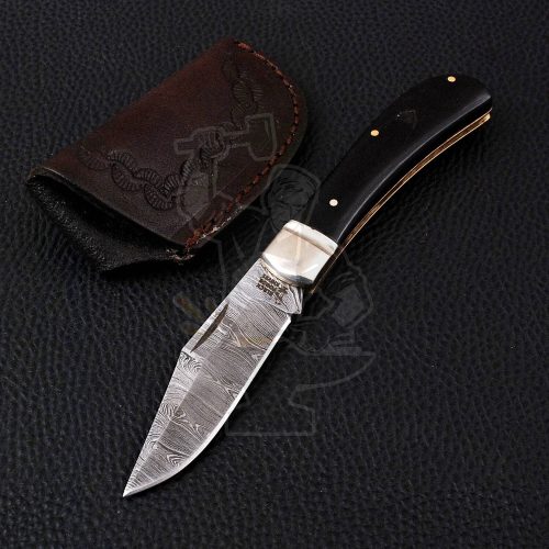 DAMASCUS FOLDING KNIFE