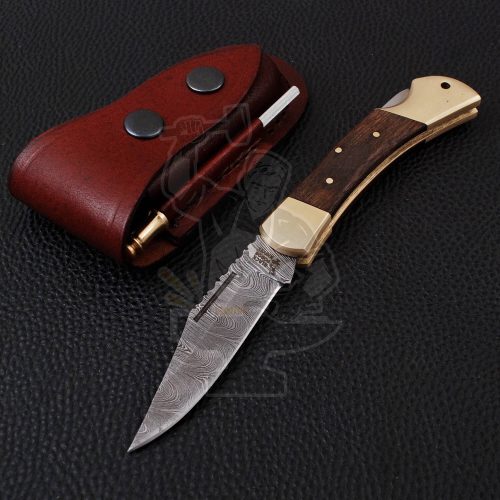 DAMASCUS FOLDING KNIFE