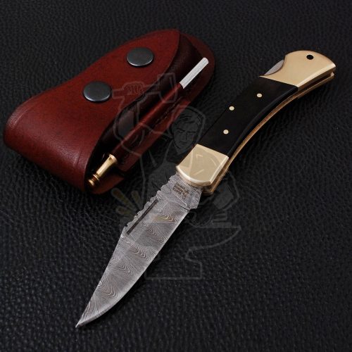 DAMASCUS FOLDING KNIFE