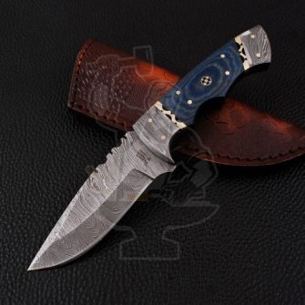 DAMASCUS SKINNER KNIFE