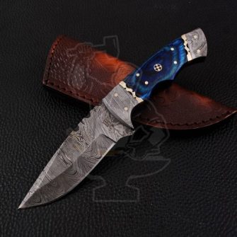 DAMASCUS SKINNER KNIFE