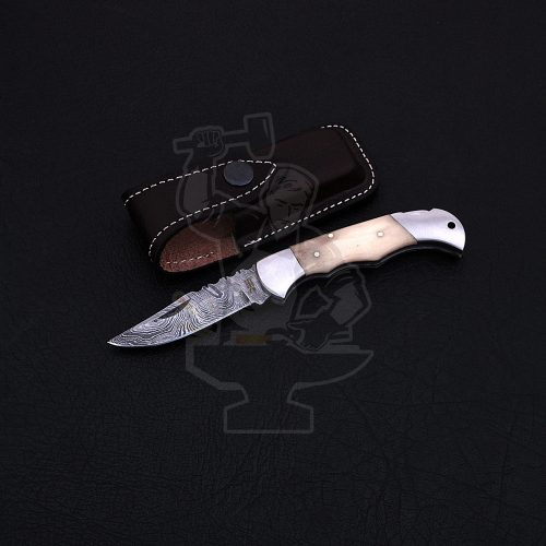DAMASCUS FOLDING KNIFE