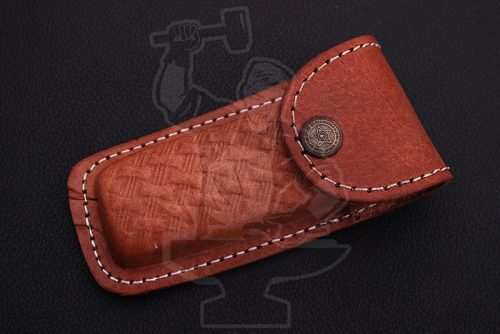 Damascus Folding Knife - Image 5